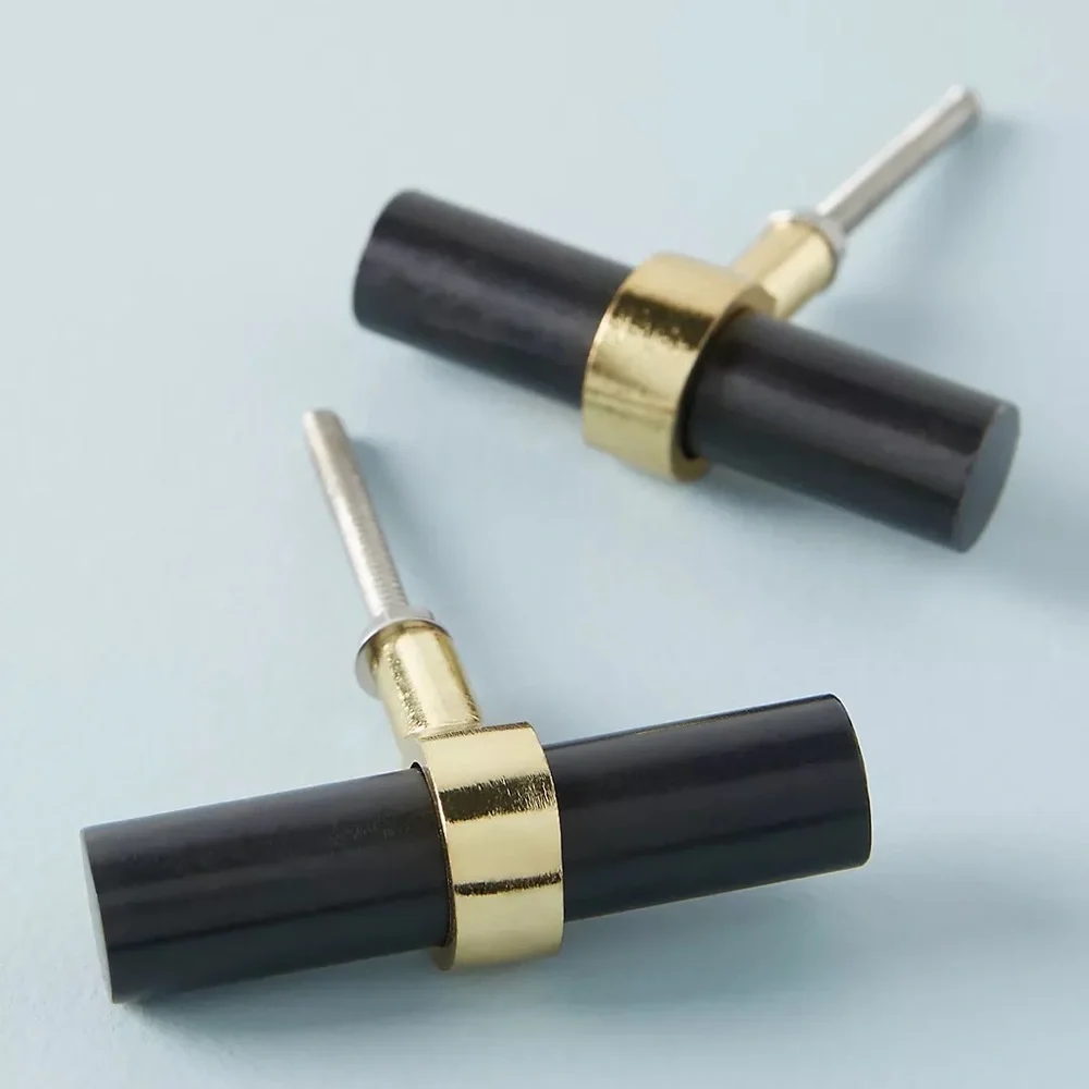 New🌟Anthropologie -Lusso Knobs-BLACKENED IRON